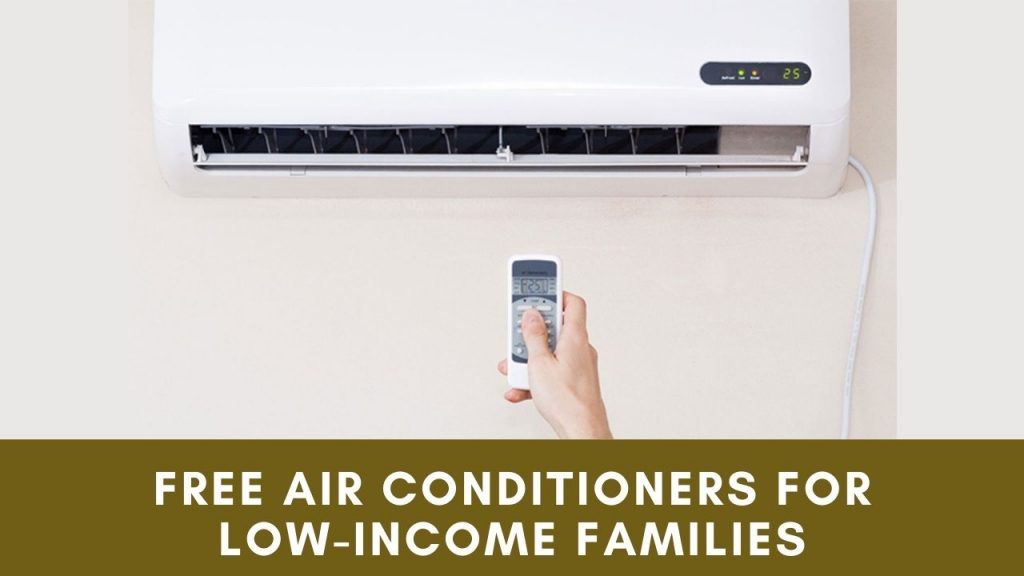 Free Air Conditioners for Low-Income Families