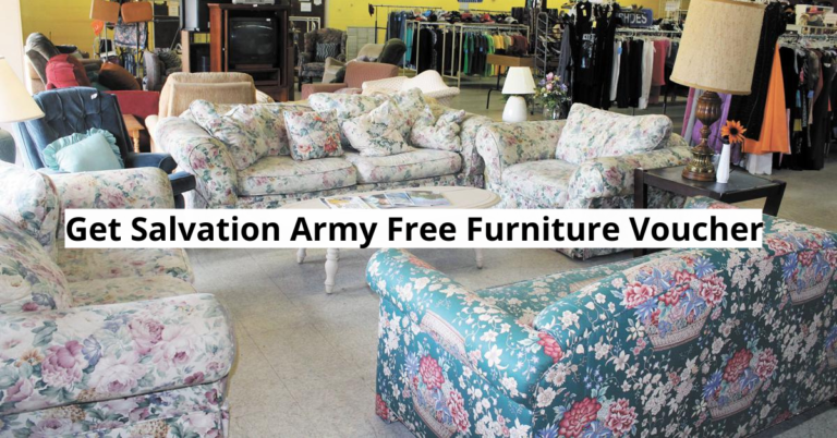 Get Salvation Army Free Furniture Voucher 2022